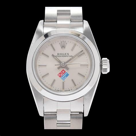 vintage rolex dominos pizza ladies perpetual|domino's rolex watches.